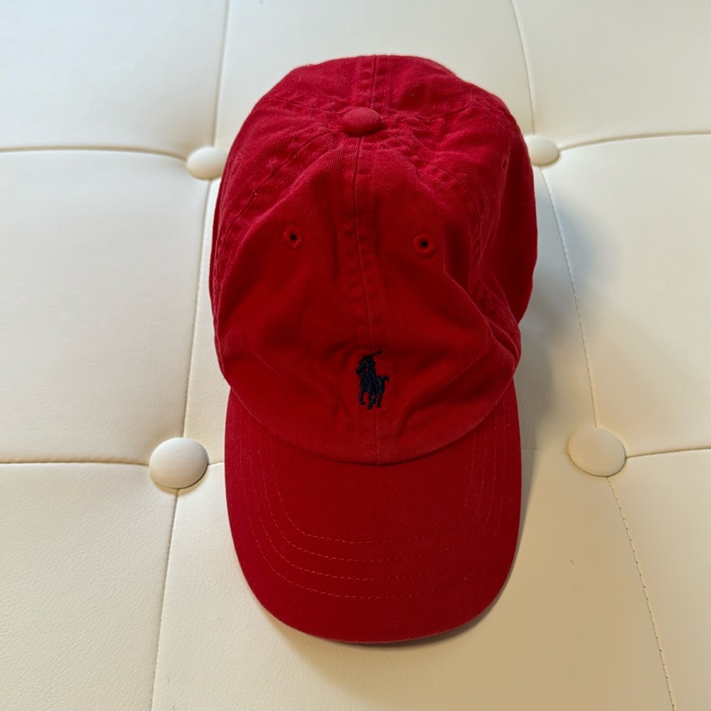 POLO RALPH LAUREN BABY BOY HAT - Red